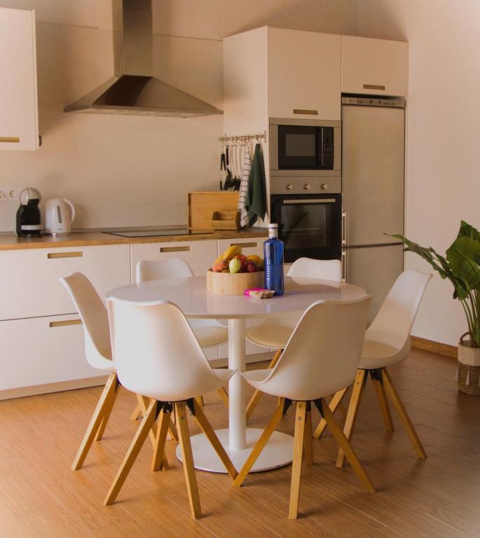 Kuchyň nebo kuchyňský kout v ubytování Casa Ita