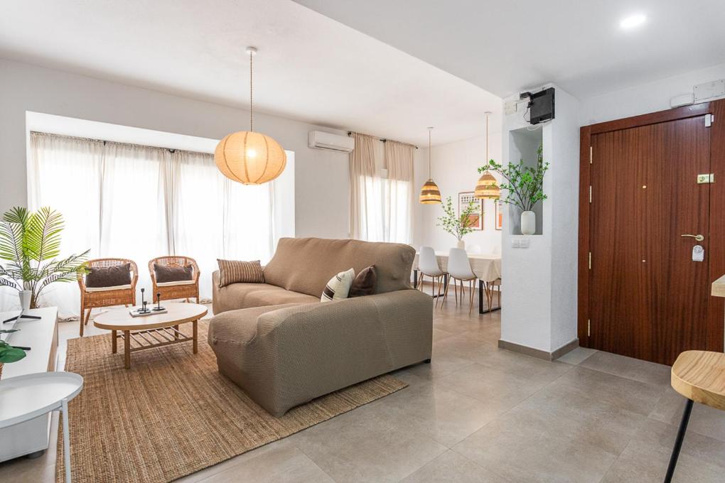 Et opholdsområde på Luxury apartment in Alicante