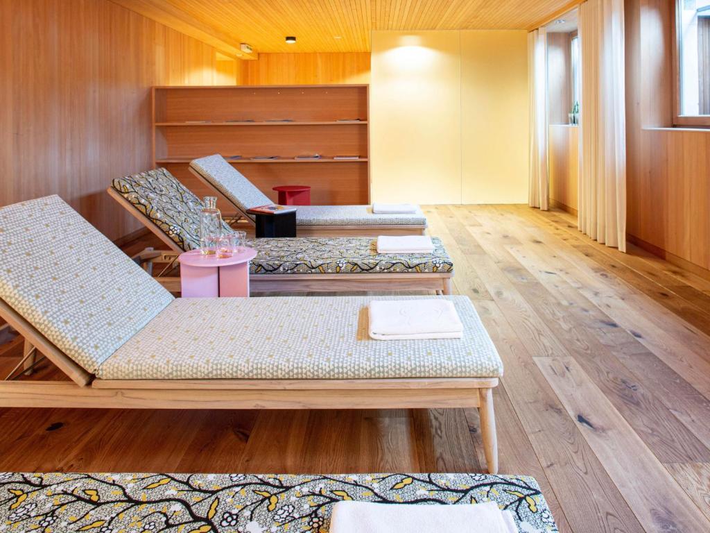 Posezení v ubytování Biohotel Schwanen