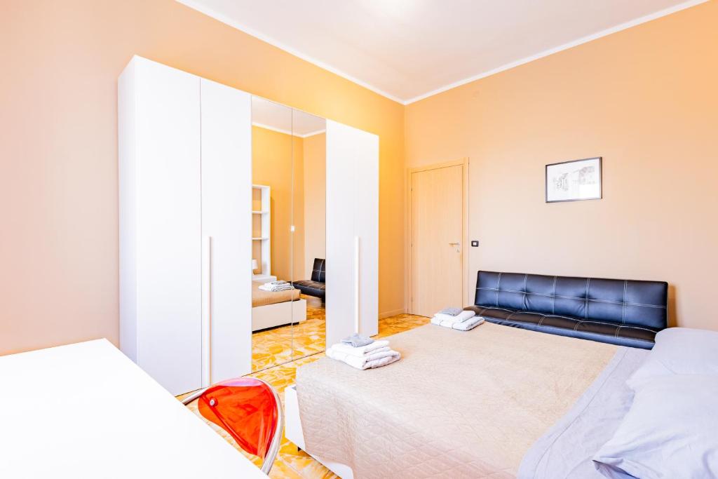 Postel nebo postele na pokoji v ubytování Casa Lungogesso