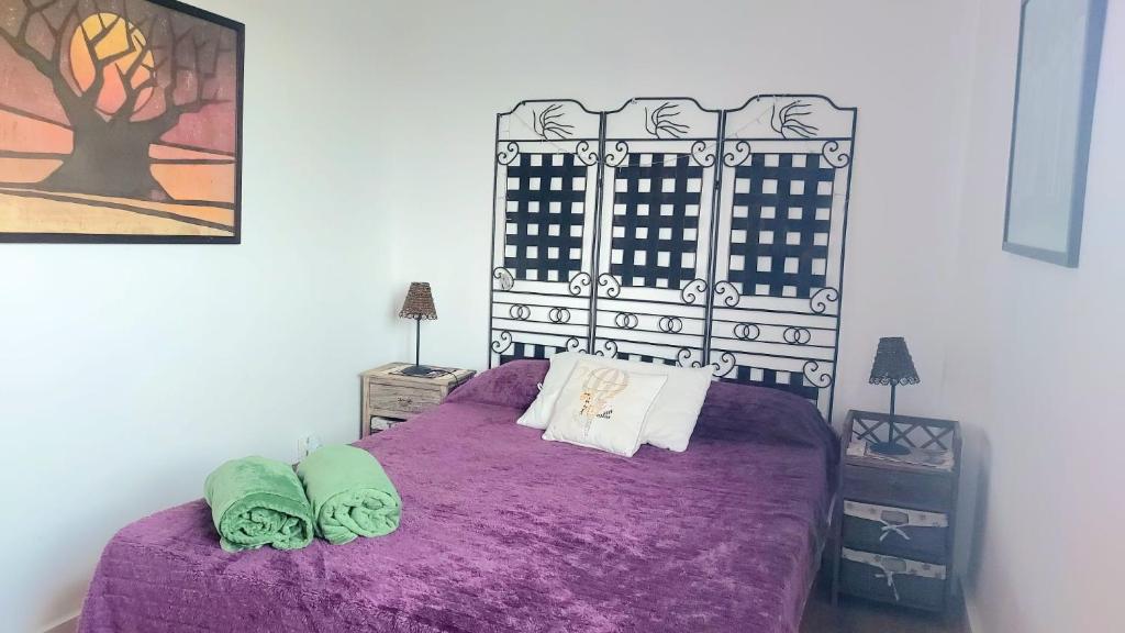 Postel nebo postele na pokoji v ubytování Apartamento bien situado - Buenas conexiones