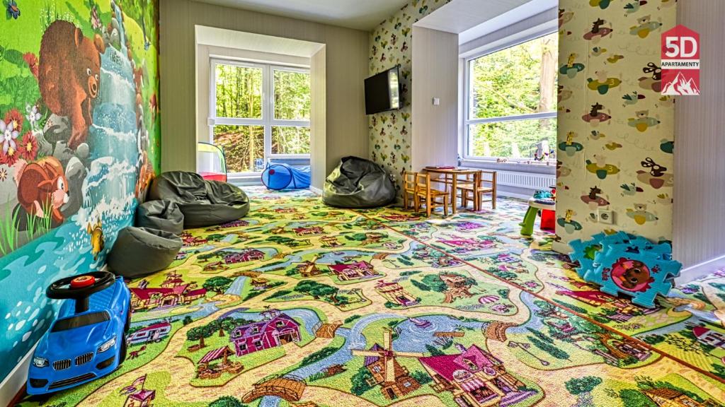 Posedenie v ubytovaní Apartament SPA 44 Resort Kozubnik blisko Szczyrk- 5D Apartamenty