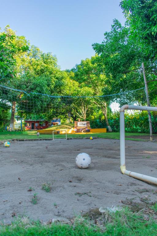 Zahrada ubytování Cabañas Los Venaos