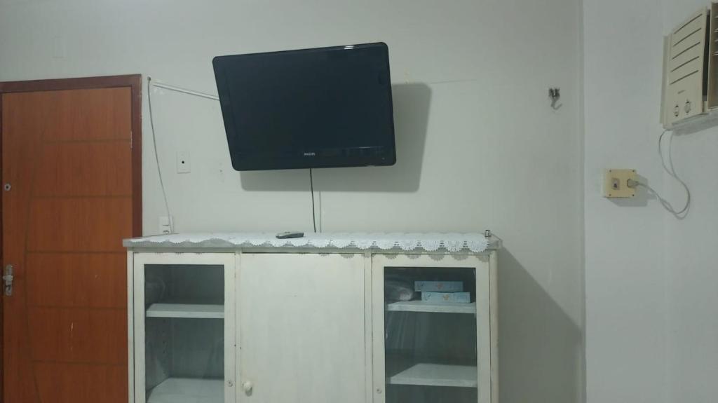 TV a/nebo společenská místnost v ubytování Suíte com a melhor vista de Manaus