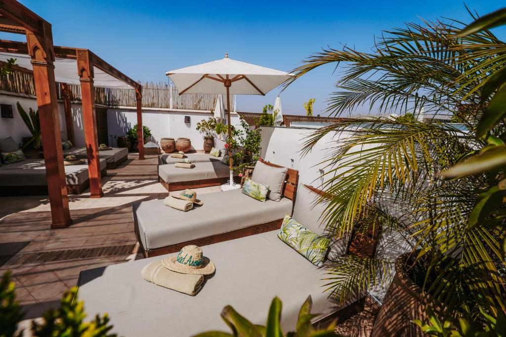 Patio nebo venkovní prostory v ubytování Riad Assouel et Spa By La Siredrah