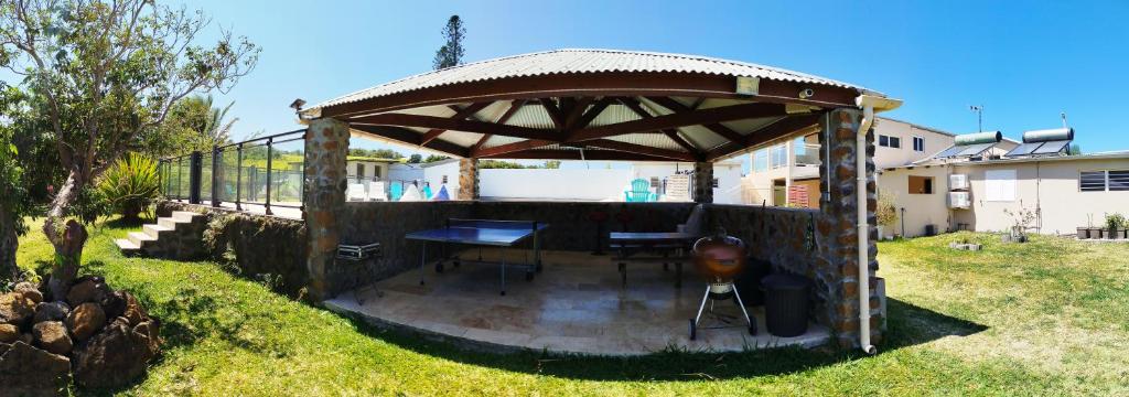 Zahrada ubytování Maison Les Cocotiers de Plaiz'Anse