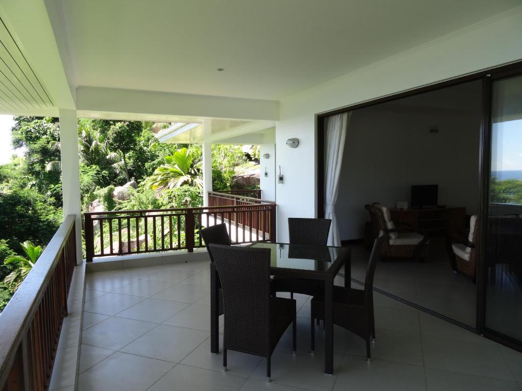 Balkón nebo terasa v ubytování Sailfish Beach Villas