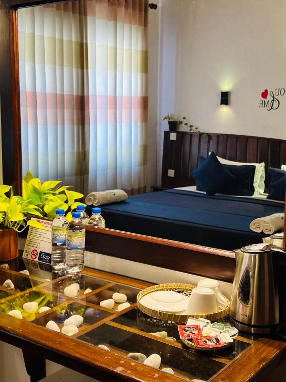 Postel nebo postele na pokoji v ubytování Cozy Sea view Inn