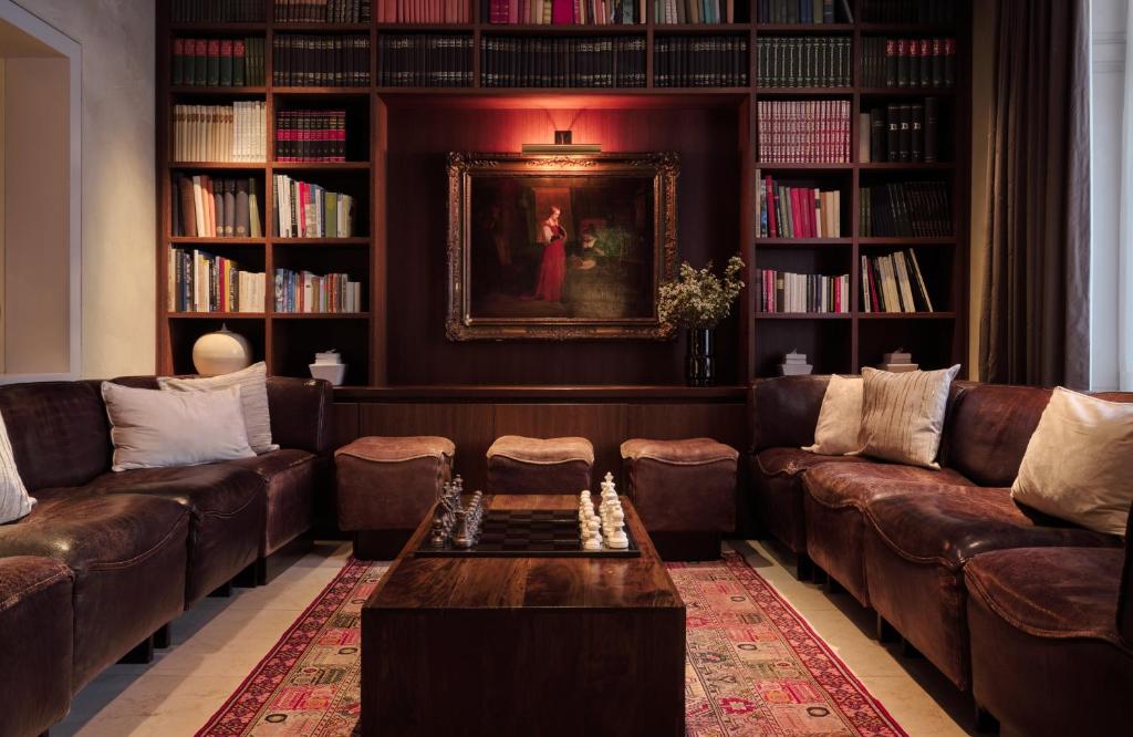 Posezení v ubytování Hotel Alden Splügenschloss Zürich - Leonardo Limited Edition