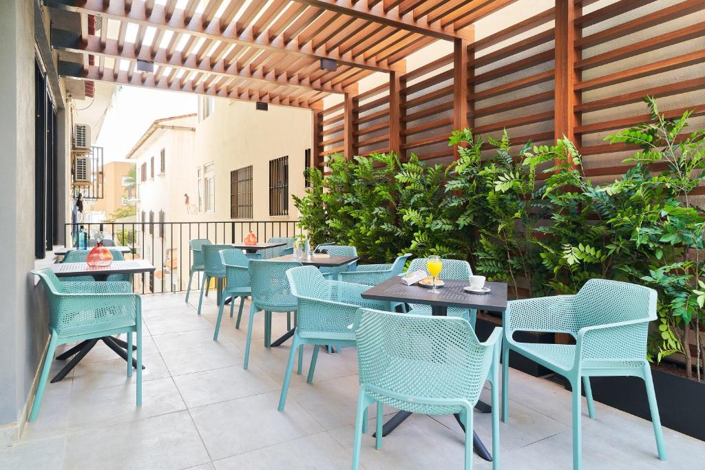 Posezení v ubytování Hostal Sol y Miel