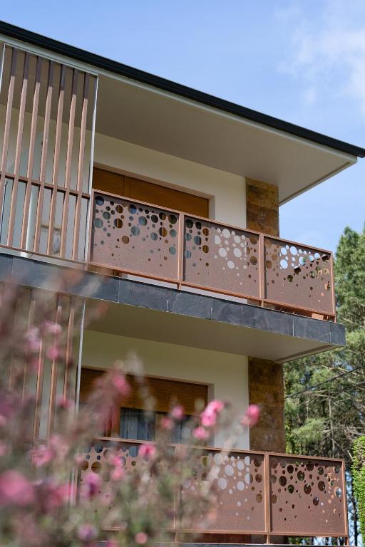 A balcony or terrace at Hotel el Pinar