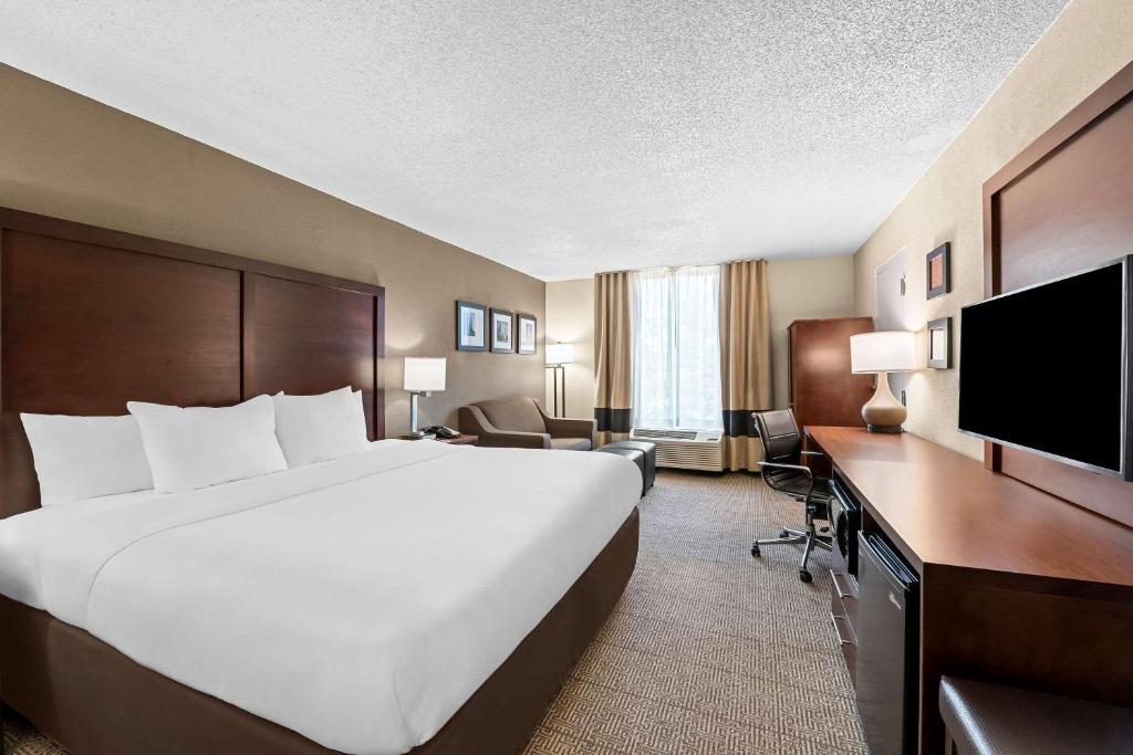 Comfort Inn & Suites Durham near Duke University - One-Bedroom King Suite With Sofa Bed - Non-Smoking