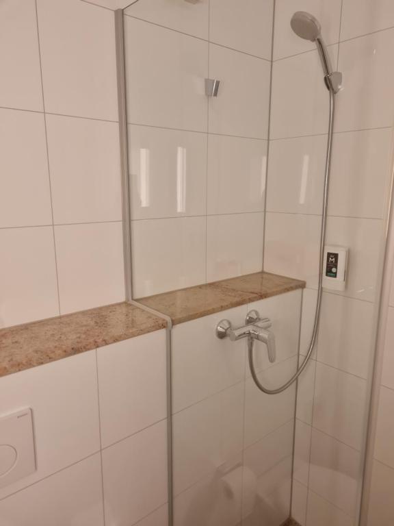 Koupelna v ubytování Hotel Stolberg