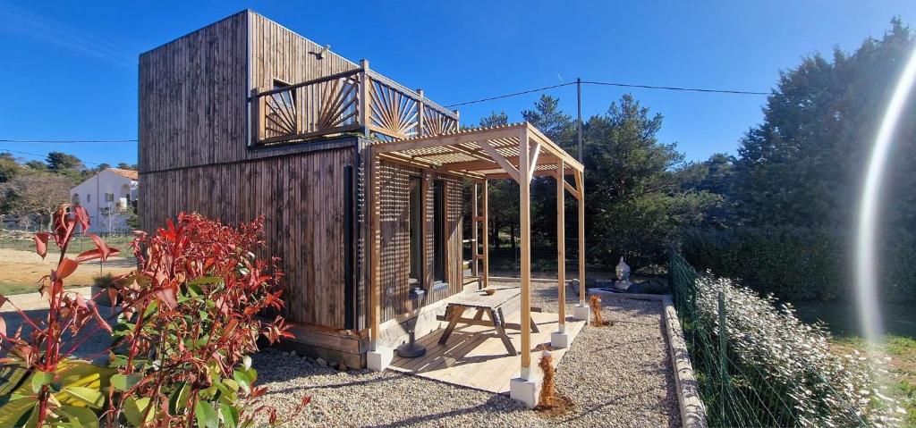 Le LODGE De La Sainte Baume - 一居室小木屋