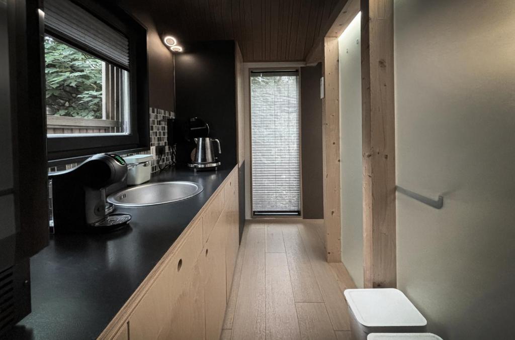 Koupelna v ubytování Moon - Tiny house from Callin Wines