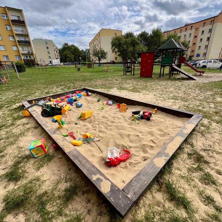 Herní místnost nebo prostor pro děti v ubytování Apartament Centrum