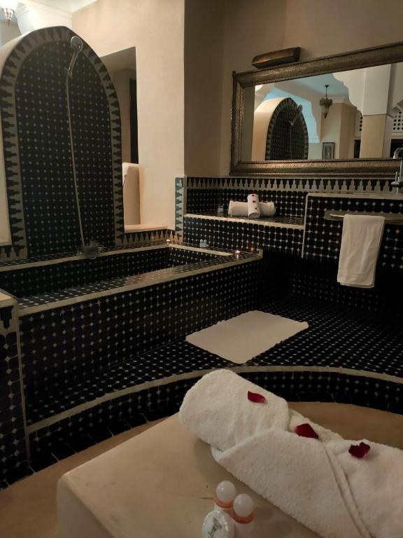 Koupelna v ubytování Riad shéhérazade Marrakech