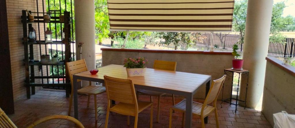Balkón nebo terasa v ubytování Albachiara B&B