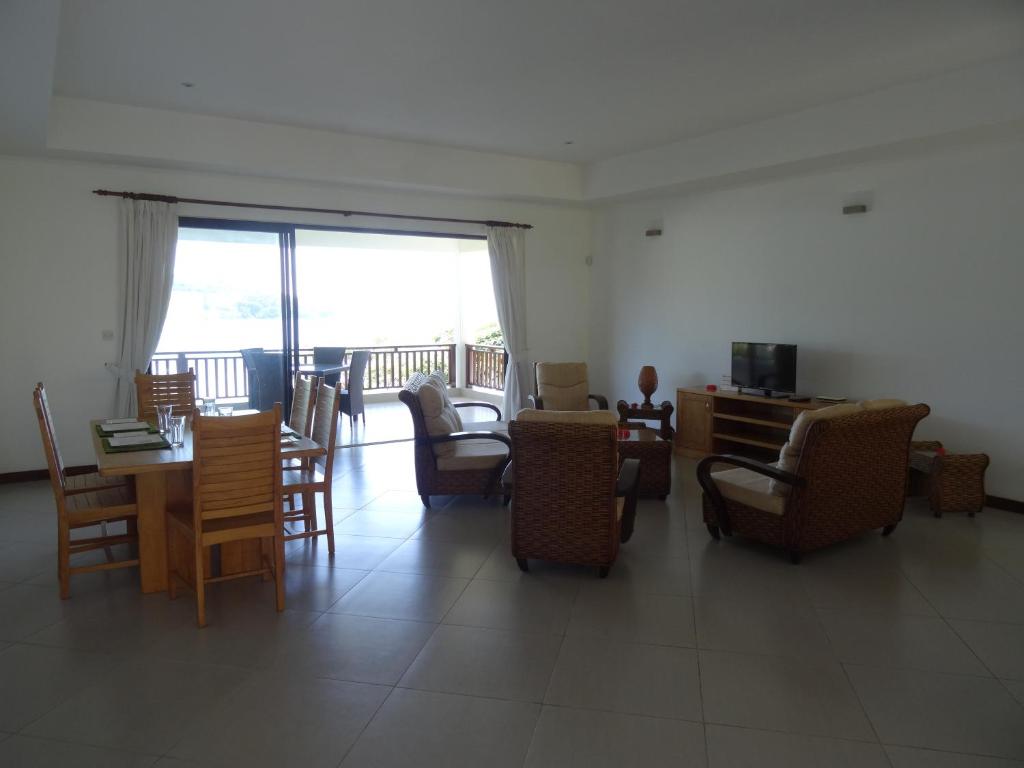 Posezení v ubytování Sailfish Beach Villas