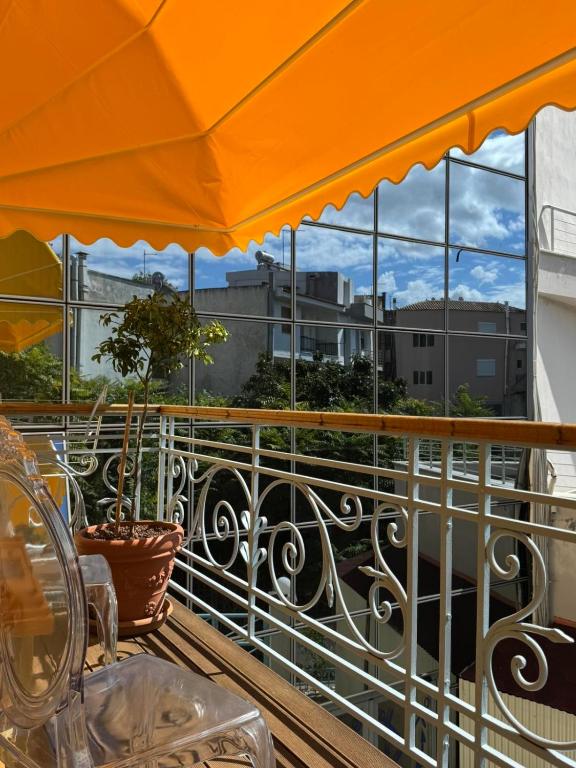 Balkón nebo terasa v ubytování Medουσία Wellness Hotel & Spa