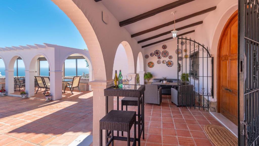 Balkón nebo terasa v ubytování Villa Universal Beauty Resort Torrox by Ruralidays