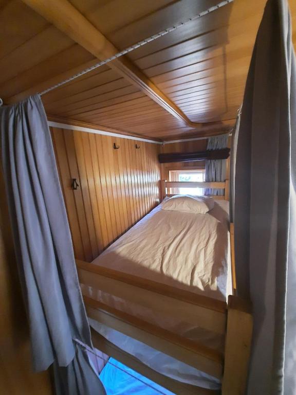 Postel nebo postele na pokoji v ubytování Palm Hostel