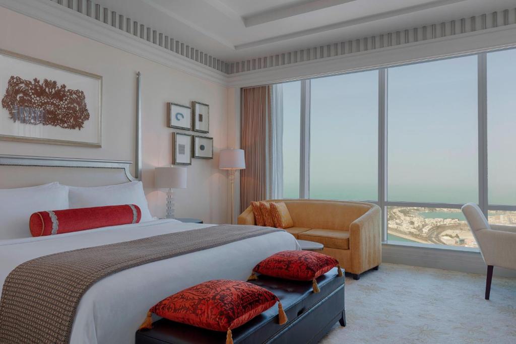 The St. Regis Abu Dhabi - 高级海景室，客房，1国王，海景