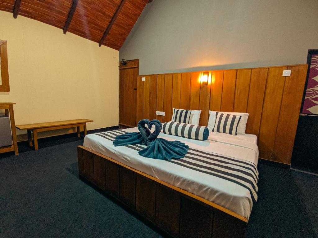 Postel nebo postele na pokoji v ubytování Ella Lovers View Cabins