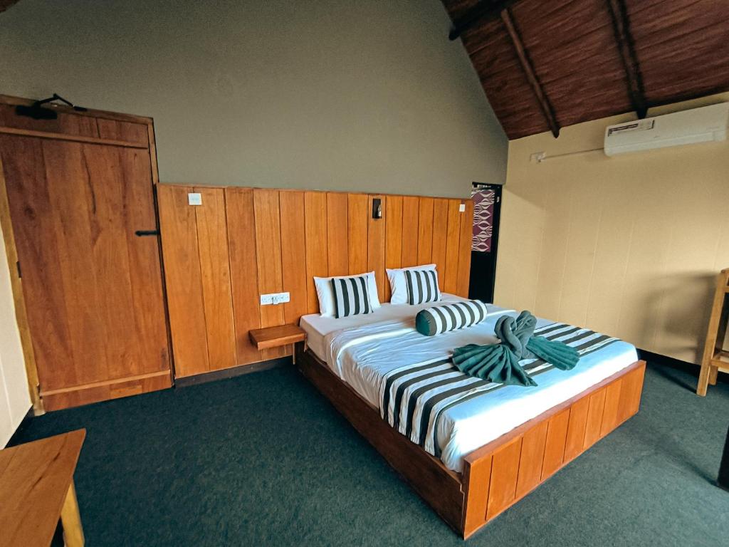 Postel nebo postele na pokoji v ubytování Ella Lovers View Cabins