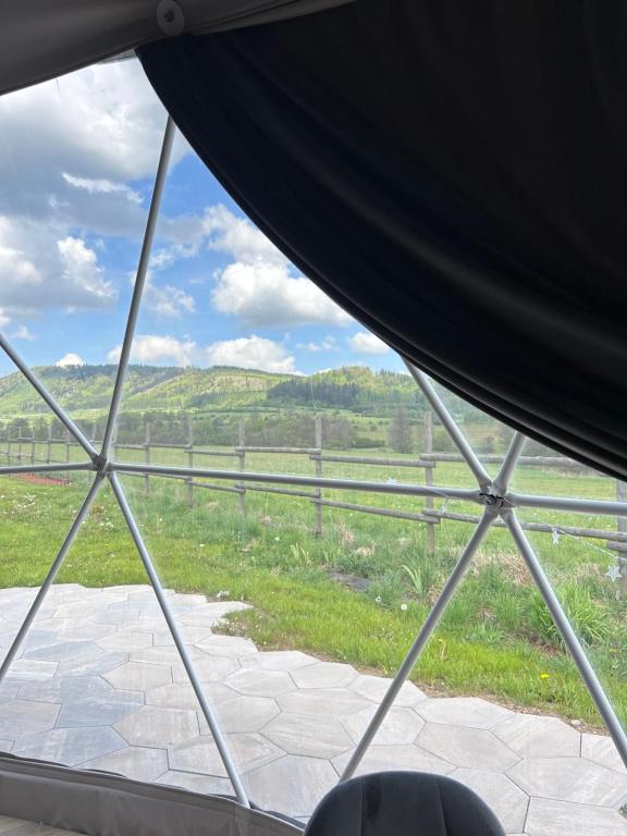 Příroda nedaleko luxury tent