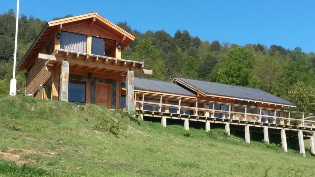 Edificio en el que se encuentra el chalet de montaña