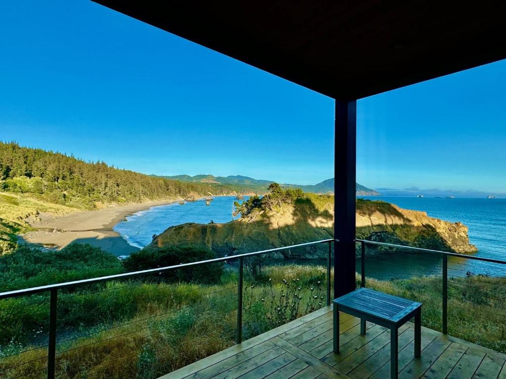 The Cove at Port Orford - 5 Ocean Front Suites - Appartement 1 Chambre De Luxe Avec Vue Sur Océan