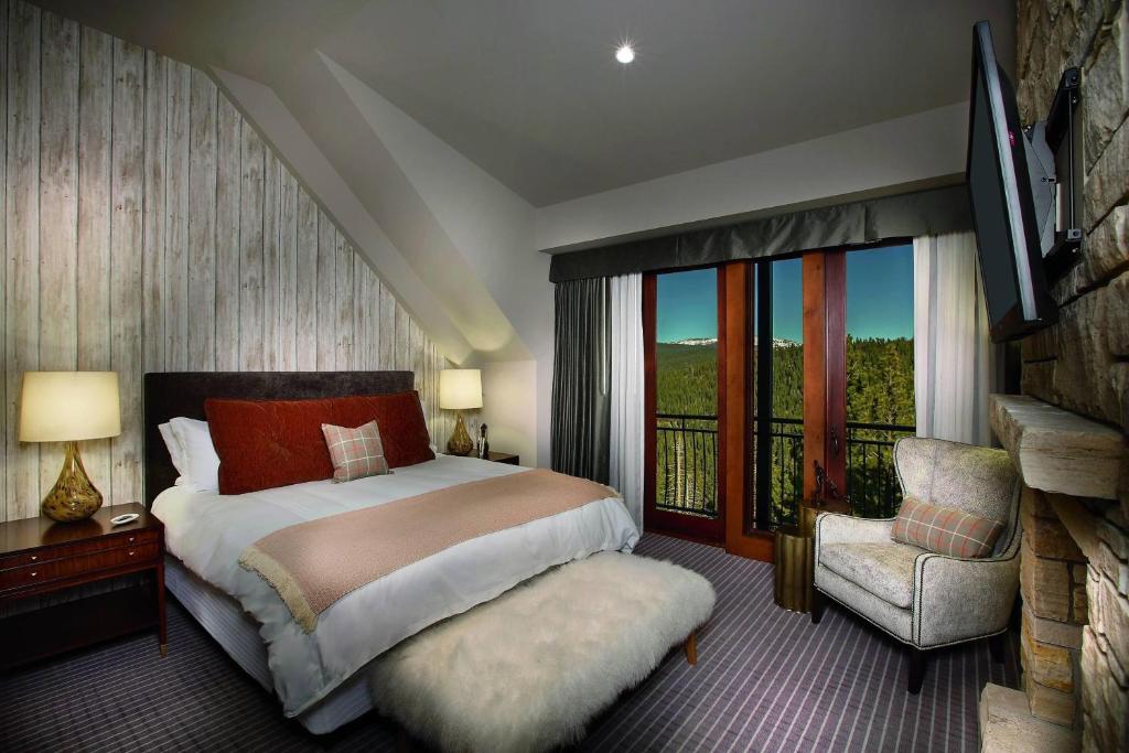 The Ritz-Carlton, Lake Tahoe - Woonplaats, Residentie Met 3 Slaapkamers, Open Haard, Balkon