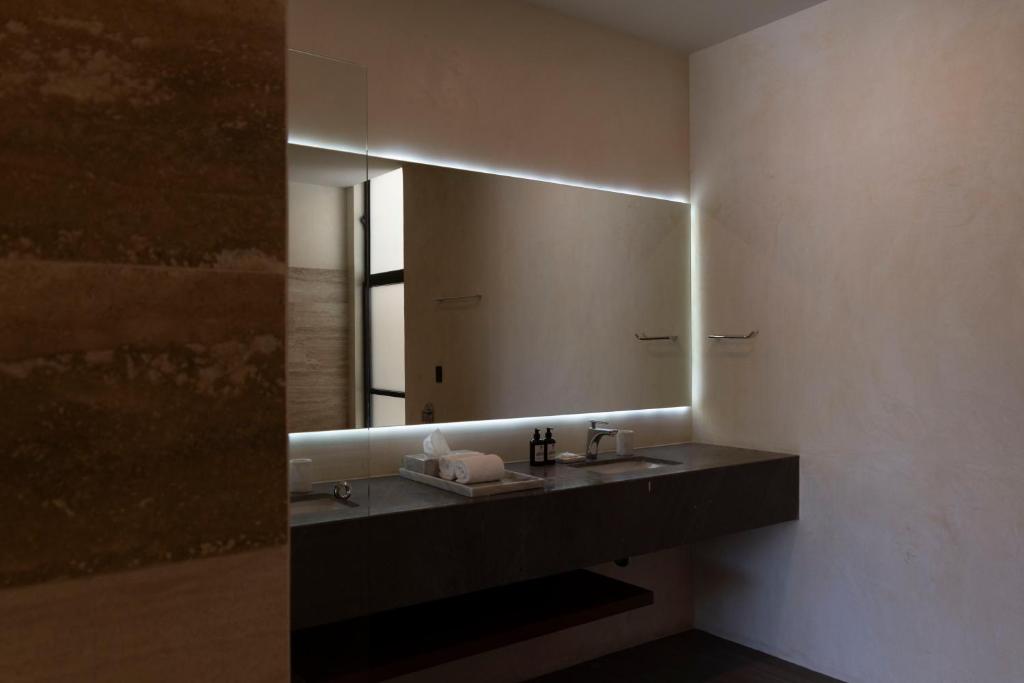 Koupelna v ubytování Moreira Hotel Boutique