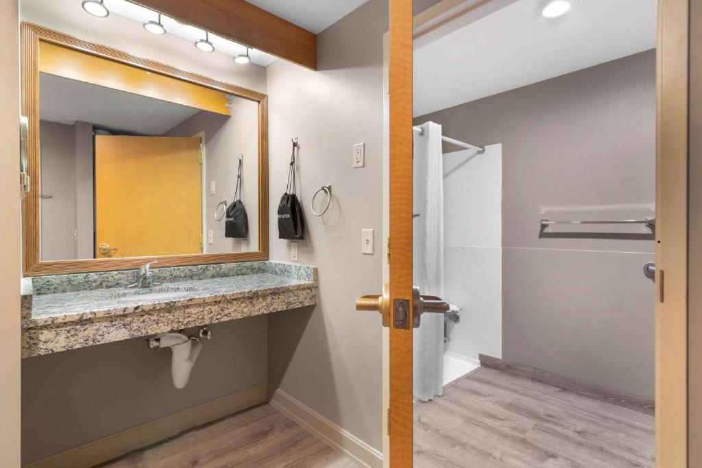 Best Western PLUS Executive Court Inn & Conference Center - King Room With Roll-In Shower - Disability Access