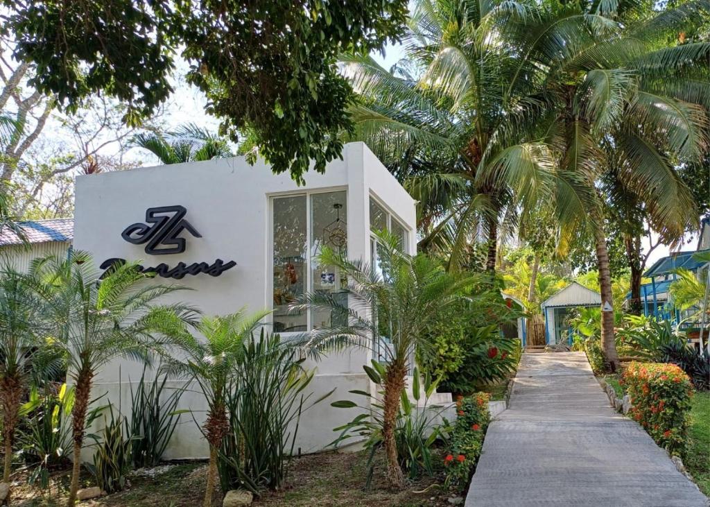 Zahrada ubytování Zensus Eco Boutique Hotel