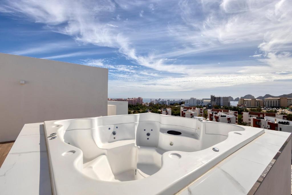 a view from the roof of a building at Lumina at Marea Cabo San Lucas in Cabo San Lucas