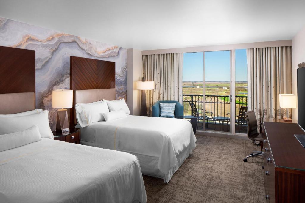 The Westin Savannah Harbor Golf Resort & Spa - Chambre D'amis, 2 Doubles, Vue De Golf, Balcon