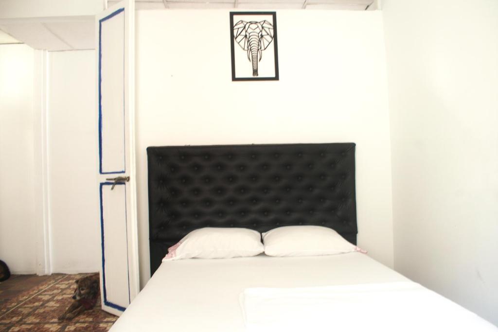 Postel nebo postele na pokoji v ubytování Hosting and Travel Services 420