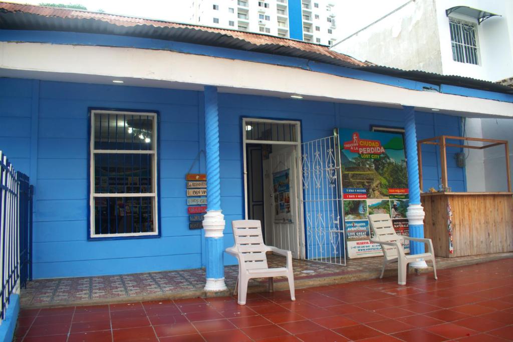 Budova, kde se hostel nachází