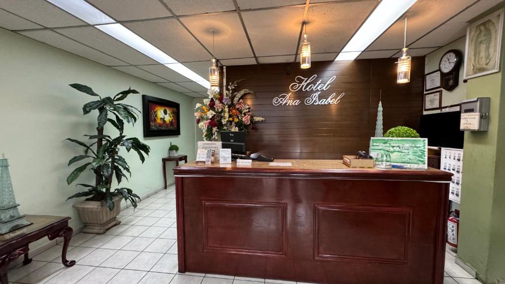 Kuchyň nebo kuchyňský kout v ubytování Hotel Ana Isabel