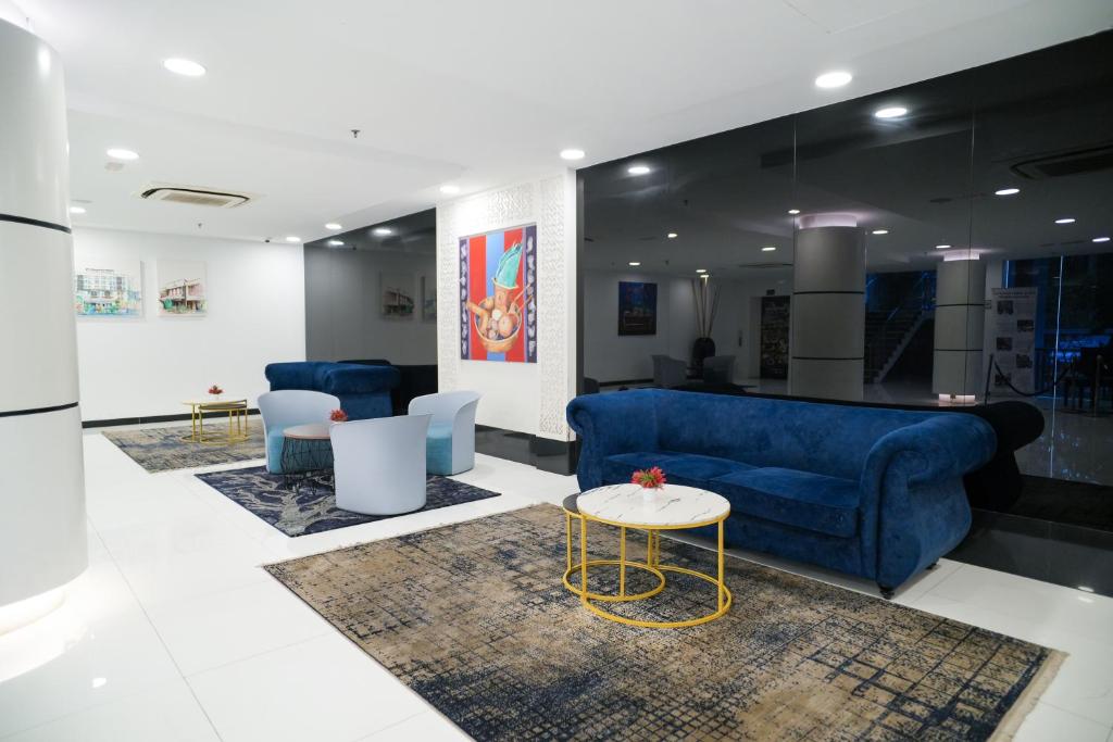 Posezení v ubytování De Palma Hotel Shah Alam