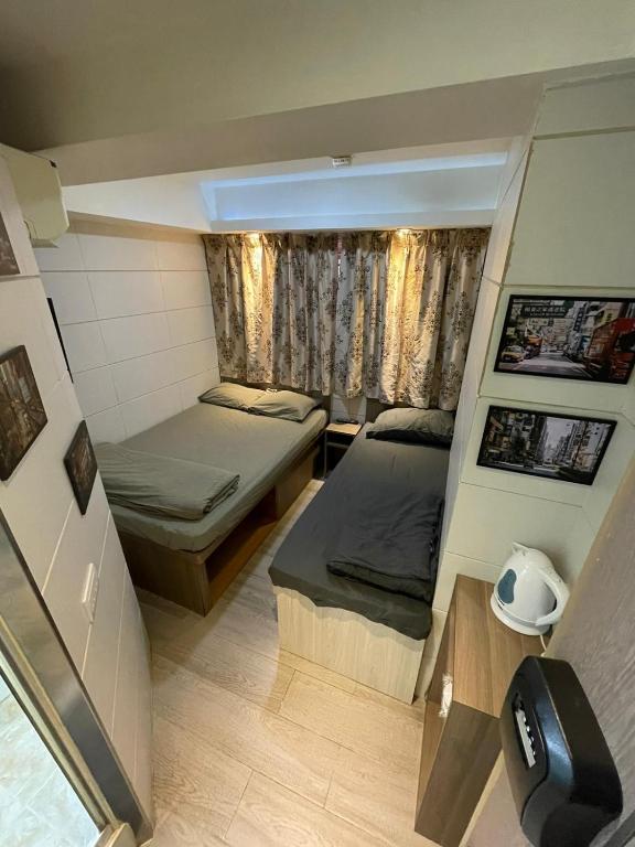 Area soggiorno di 香港榆臨賓館 Yulam Guesthouse