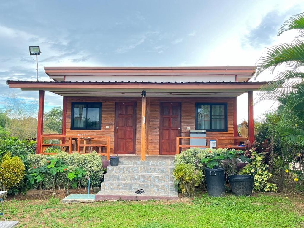 Zahrada ubytování บ้านสวนหมอกเขาค้อ a2