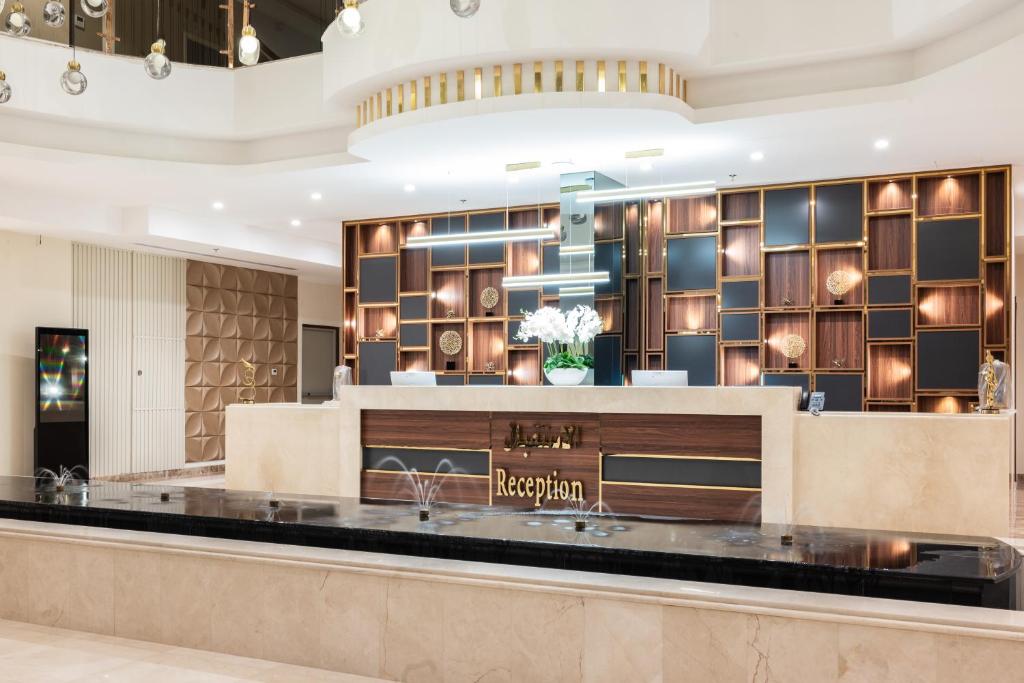 Lounge nebo bar v ubytování Vender Hotel فندق فندر