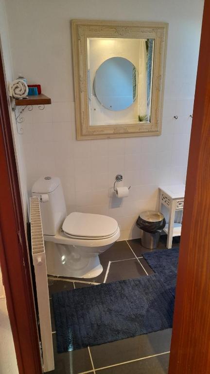 Koupelna v ubytování Guldbjerghus apartment