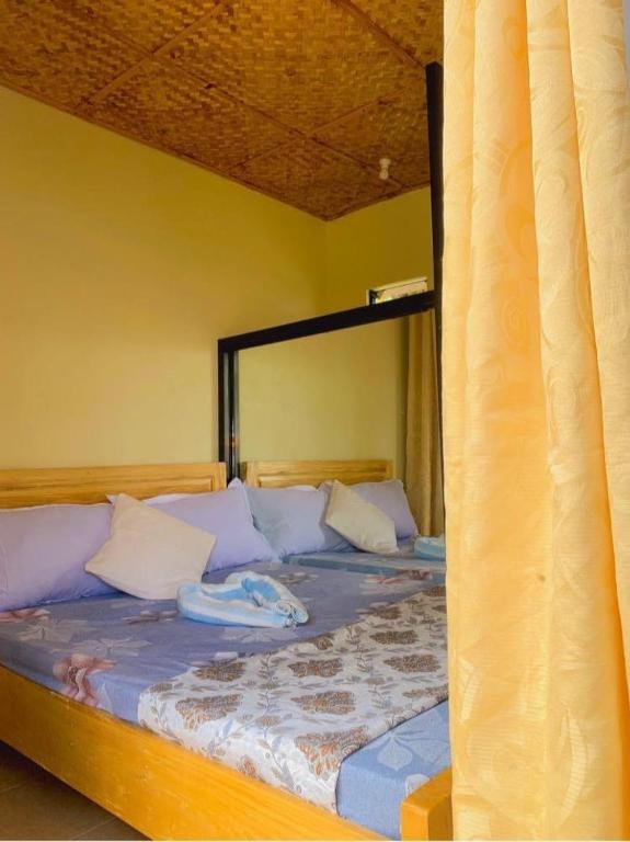 Postel nebo postele na pokoji v ubytování Anelasplace Beach Resort