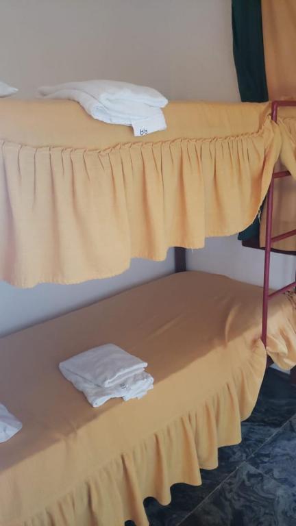 Postel nebo postele na pokoji v ubytování Residencial Cabo Verde Palace