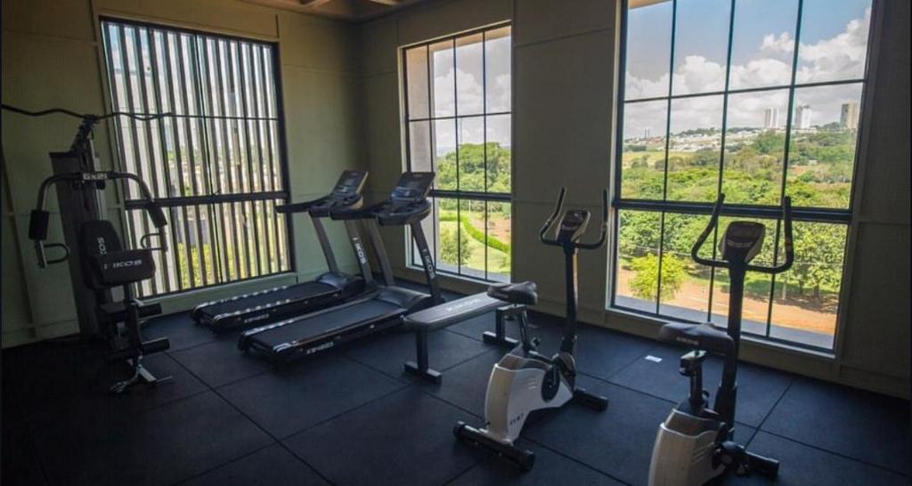 Fitness centrum a/nebo fitness zařízení v ubytování Blend Coliving AP 312