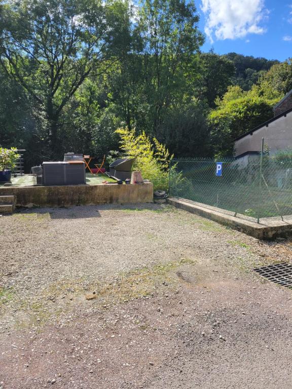 Zahrada ubytování La Casa du Vau